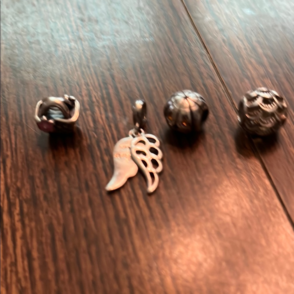 Silver Charm Set by Chamilia gently worn